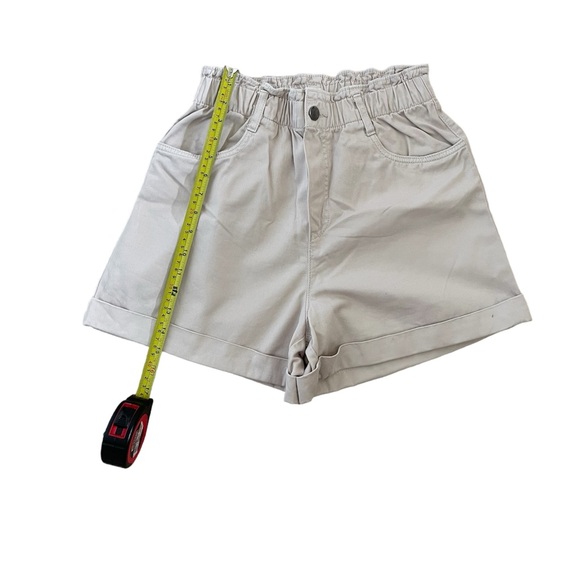 Paper Bag High Rise Shorts - Picture 3 of 4